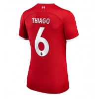 Dres Liverpool Thiago Alcantara #6 Domaci za Žensko 2023-24 Kratak Rukav